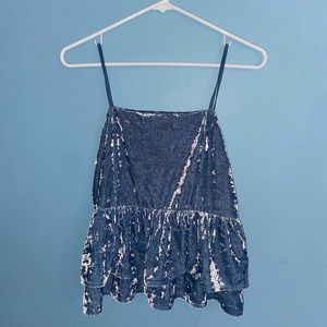 american eagle velvet tank